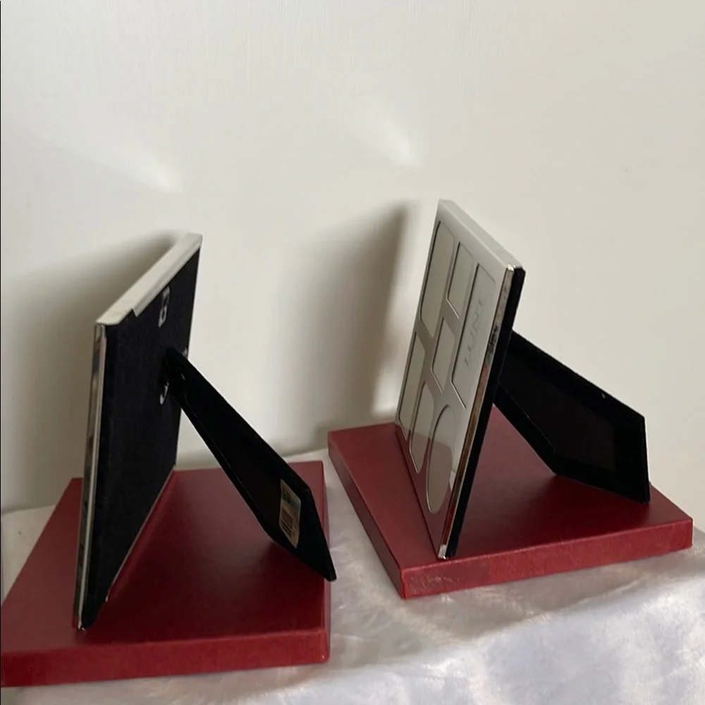 Lunt Silversmiths Silver Multi-Photo Frames set of 2